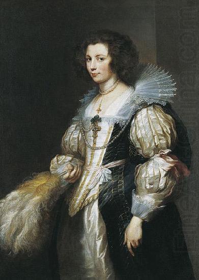 Anthony Van Dyck Portrat der Marie-Louise de Tassis china oil painting image